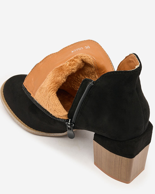 Royalfashion Чорні жіночі черевики Ricteas на шпильці