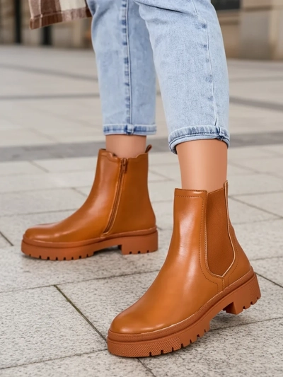 Royalfashion Damen eko Leder Dovivas Stiefel