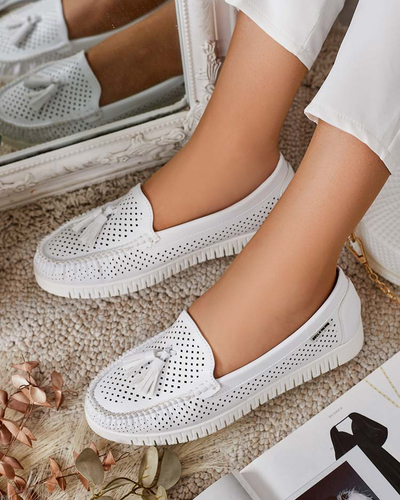 Royalfashion Жіночі ажурні мокасини Molaffa