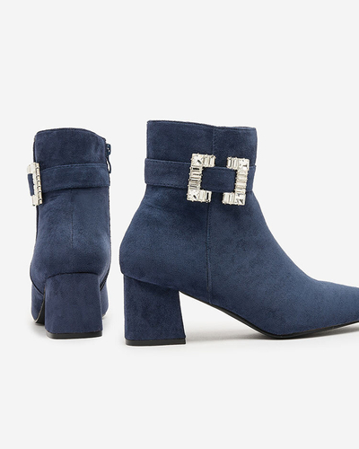 Royalfashion Marineblaue Damenstiefel Masemart