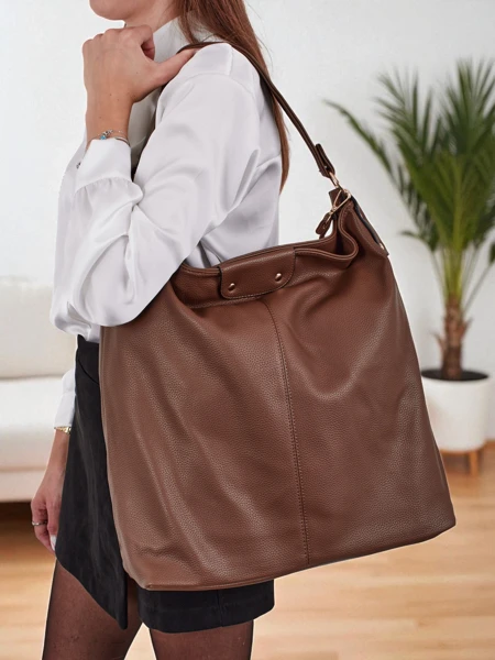 Damen Shopper Handtasche aus Öko-Leder Velinda Score