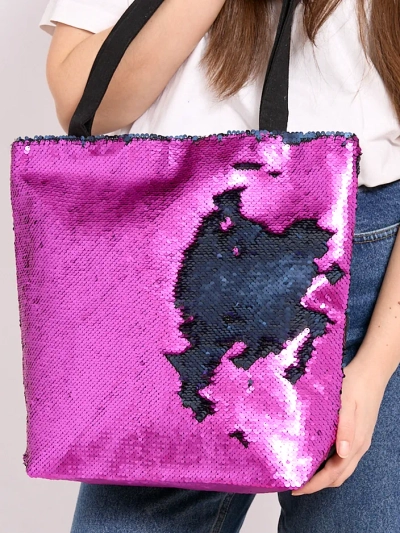 Royalfashion Damenhandtasche mit Pailletten