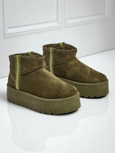 Kurze Damenstiefel a'la Schneestiefel Althea