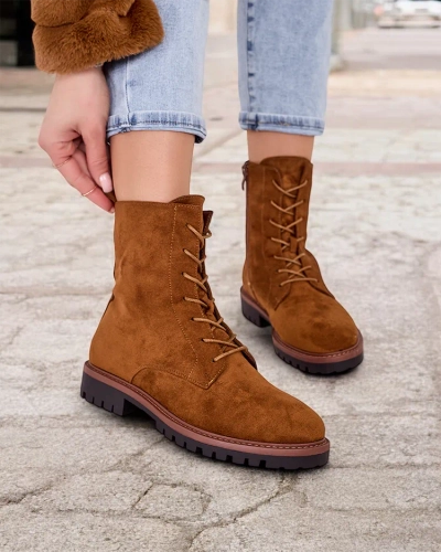 Royalfashion Damen Schnürstiefeletten Gosop