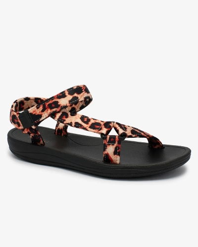 Royalfashion Beige Damensandalen Leonno