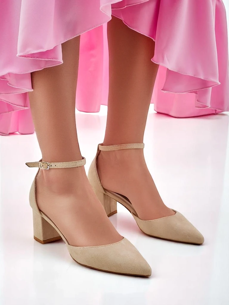 Royalfashion Damen Eco-Suede-Pumps Vinoy