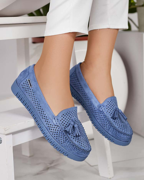 Royalfashion Жіночі ажурні мокасини Molaffa