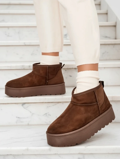 Royalfashion Damen Plateau-Schneestiefel a'la Dagodo