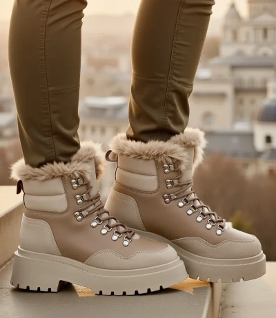 Royalfashion Damen Schnürstiefel Qiroz