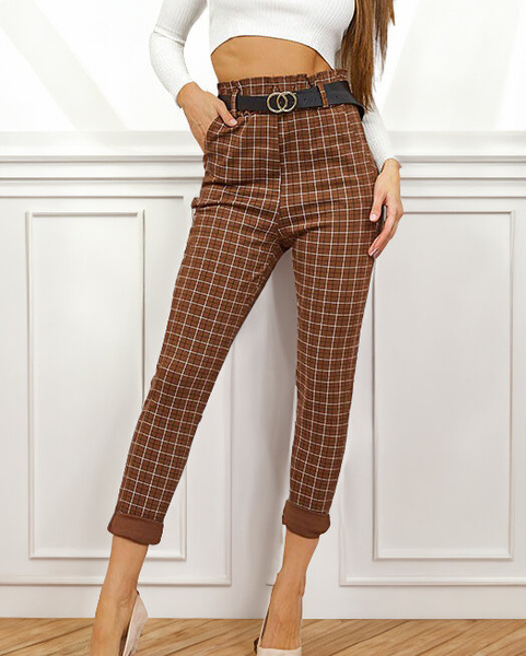 Royalfashion Karo-Hose für Damen