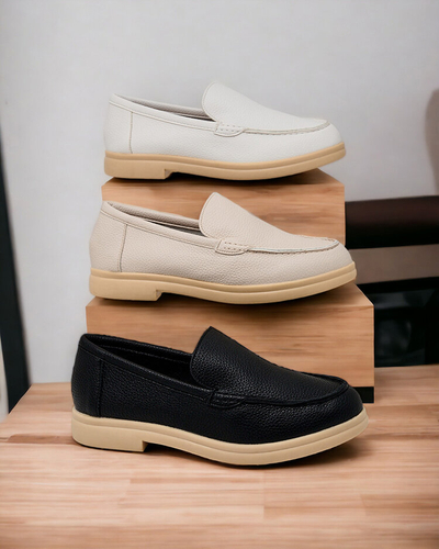 Royalfashion Damen Mokassins Loberrot