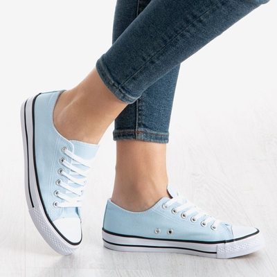 OUTLET Blaue Damenturnschuhe Noenoes - Schuhe