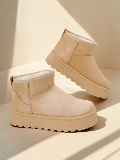 Royalfashion Kurze Schneestiefel für Frauen Fofio