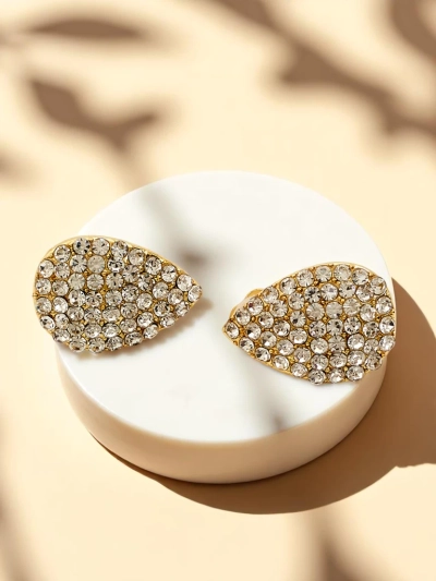Royalfashion Damen-Clip-Ohrringe mit Zirkonia