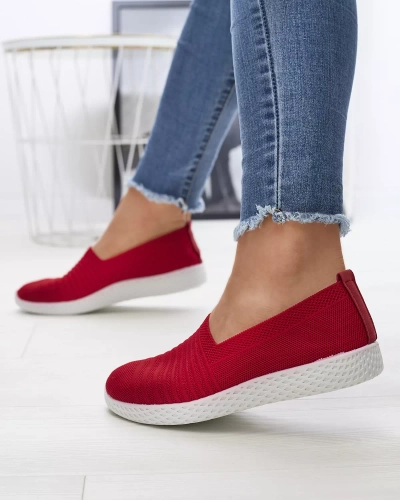 Rote Damen-Sneaker Covvu- Footwear