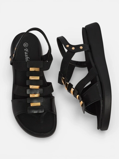 Royalfashion Damen Römersandalen Liwers