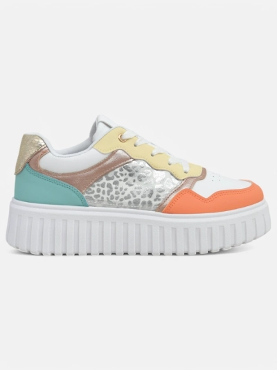Royalfashion Damenschuhe Platform Sport Sneakers Panterr