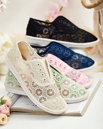 Royalfashion Damen durchbrochene Turnschuhe Nurram