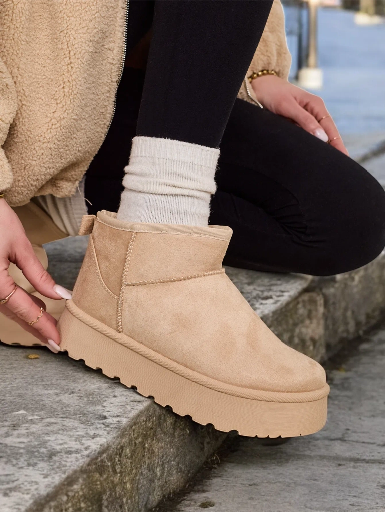 Royalfashion Kurze Schneestiefel für Frauen Fofio