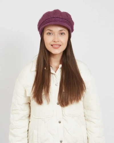 Royalfashion Damen-Barett mit Schirm
