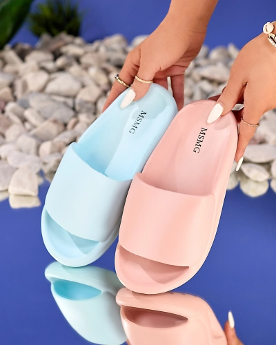 Royalfashion Blue Moralno Damen-Flip-Flops