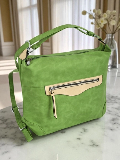 Royalfashion Große Damenhandtasche Öko-Leder Shopper Elara Monroe
