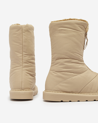 Damenstiefel Elysium in hellem Braun für den Winter