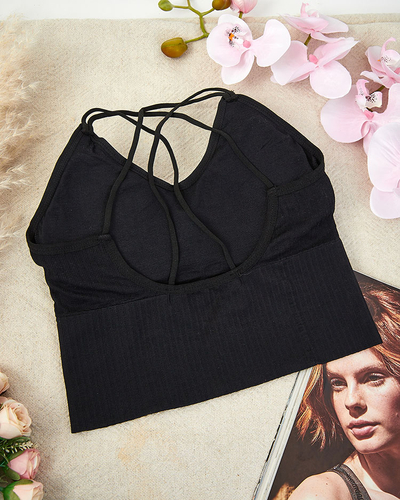Royalfashion Damen Sport-BH mit Zirkonen