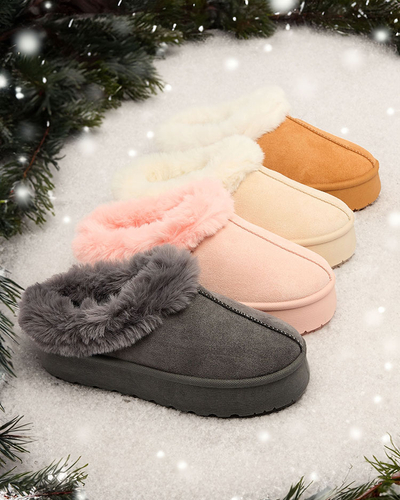 Royalfashion Damen Kurzstiefel a'la Schneestiefel Kapfiee
