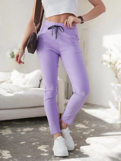 Royalfashion Damen Baumwolle Slim Fit Hose