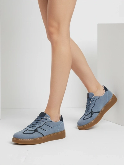 Жіночі Снікерси Luna Блакитні Екологічні Повсякденні