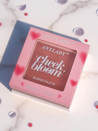 ANYLADY Gepresstes Rouge Farbe Pink Crush