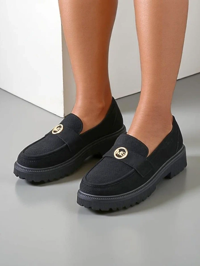 Royalfashion Damen Mokassins Rette