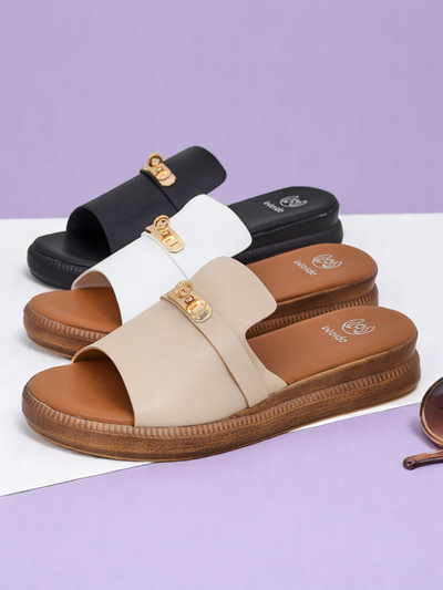 Royalfashion Damensandalen flach Rhapsody