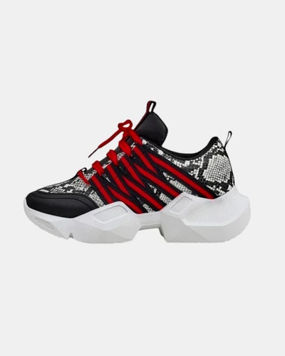 Royalfashion Damen SportSneaker auf einer dickeren Sohle Ivvert