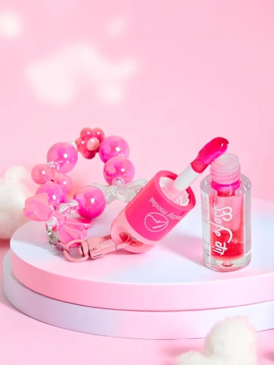 Lippenbalsam für Kinder mit Armband Himbeere