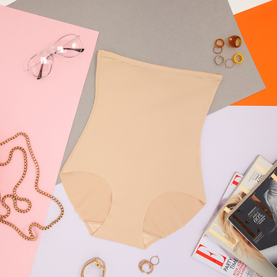 Beige Damen-Model-Slips PLUS SIZE - Unterwäsche