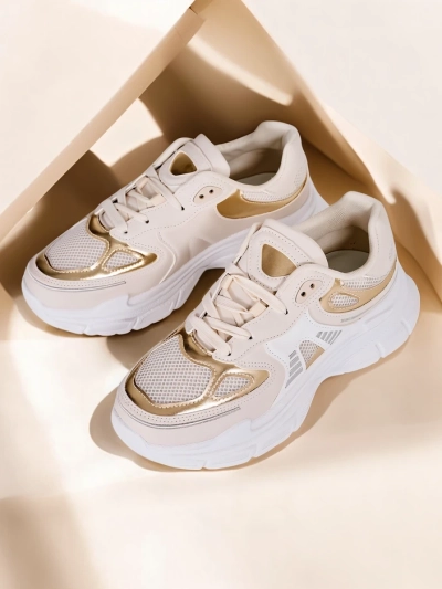 Royalfashion Damen Sneaker mit dicker Sohle Ovelba