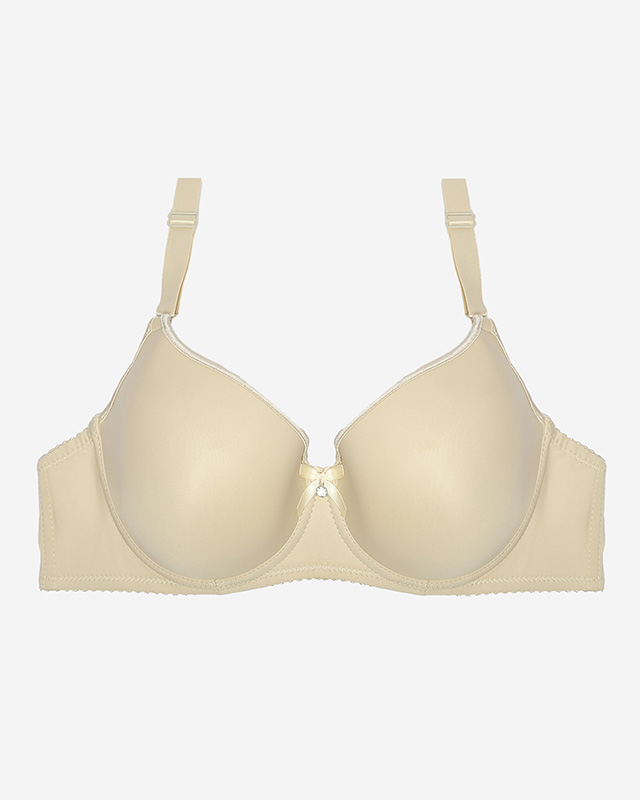 Gepolsterter Damen-BH in Beige- Lingerie