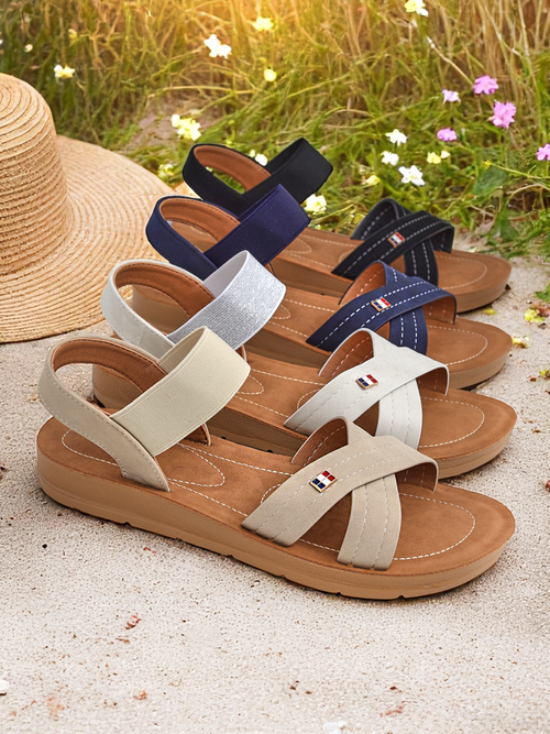 Royalfashion Жіночі сандалі з еластичною вставкою Zerefis