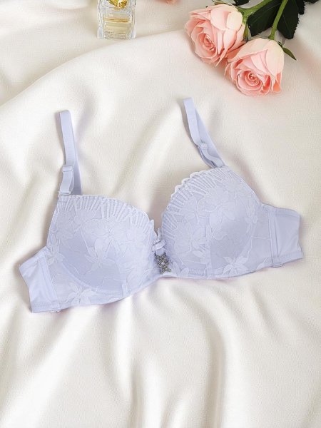 Royalfashion Damen Push-up-BH mit Spitze Sensuelle Lift