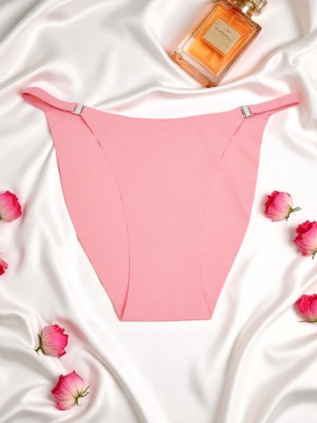 Royalfashion Laser-geschnittene Damen-Brasilianer-Slips Seidige Brasilianer