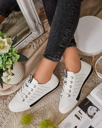 Royalfashion Women's Furatt Openwork Sneakers