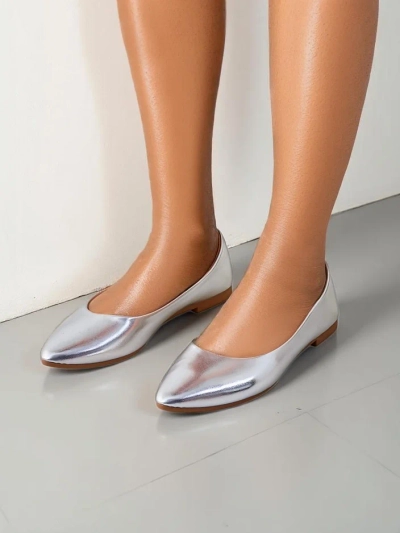 Royalfashion Damen-Patentballerinas Aramiese