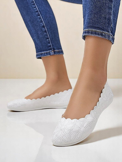 Royalfashion Floral Damen-Ballerinas Magerro