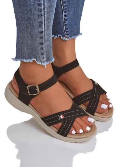 Royalfashion Damen Flache Sandalen Nirras