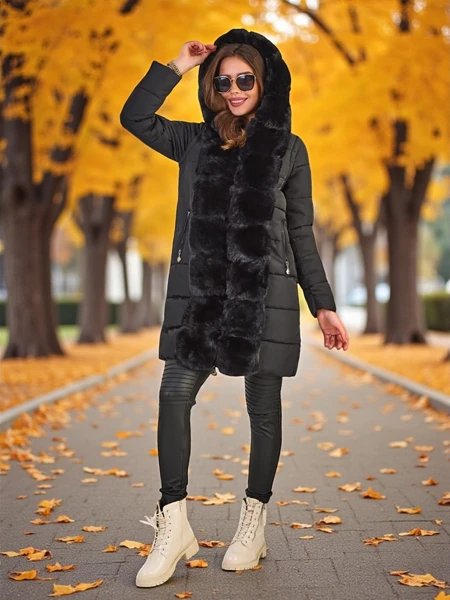 Royalfashion Damenjacke mit abnehmbaren Ärmeln