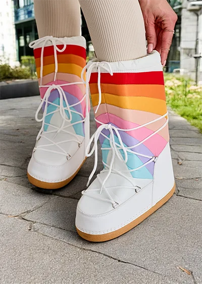 Damen Schnee-Stiefel-Schuhe von Royalfashion Tencce