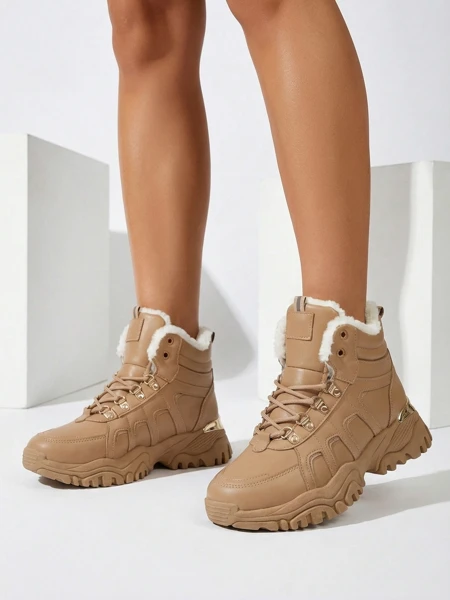 Royalfashion Damen-Sneaker mit flauschigem Futter Megigna