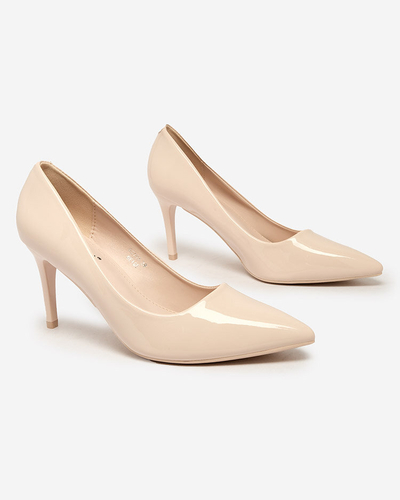 Royalfashion Lackierte Damenpumps mit Stilettoabsatz Emeriers
